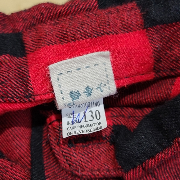 Flannel long sleeve shirt size S - Picture 2 of 4